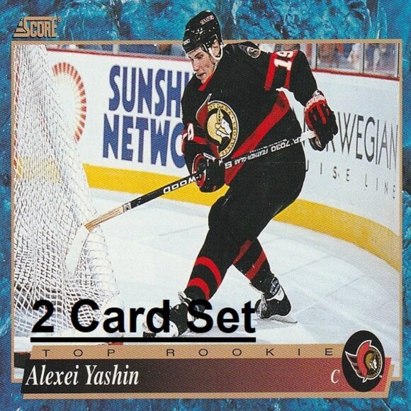 Alexi Yashin Ottawa Senators NHL Hockey Card Collection - Picture 1 of 3